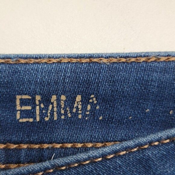 DL1961 Emma Skinny Jeans Women's Size 25 Medium Wash Blue Stretch 28X28 - Picture 5 of 14